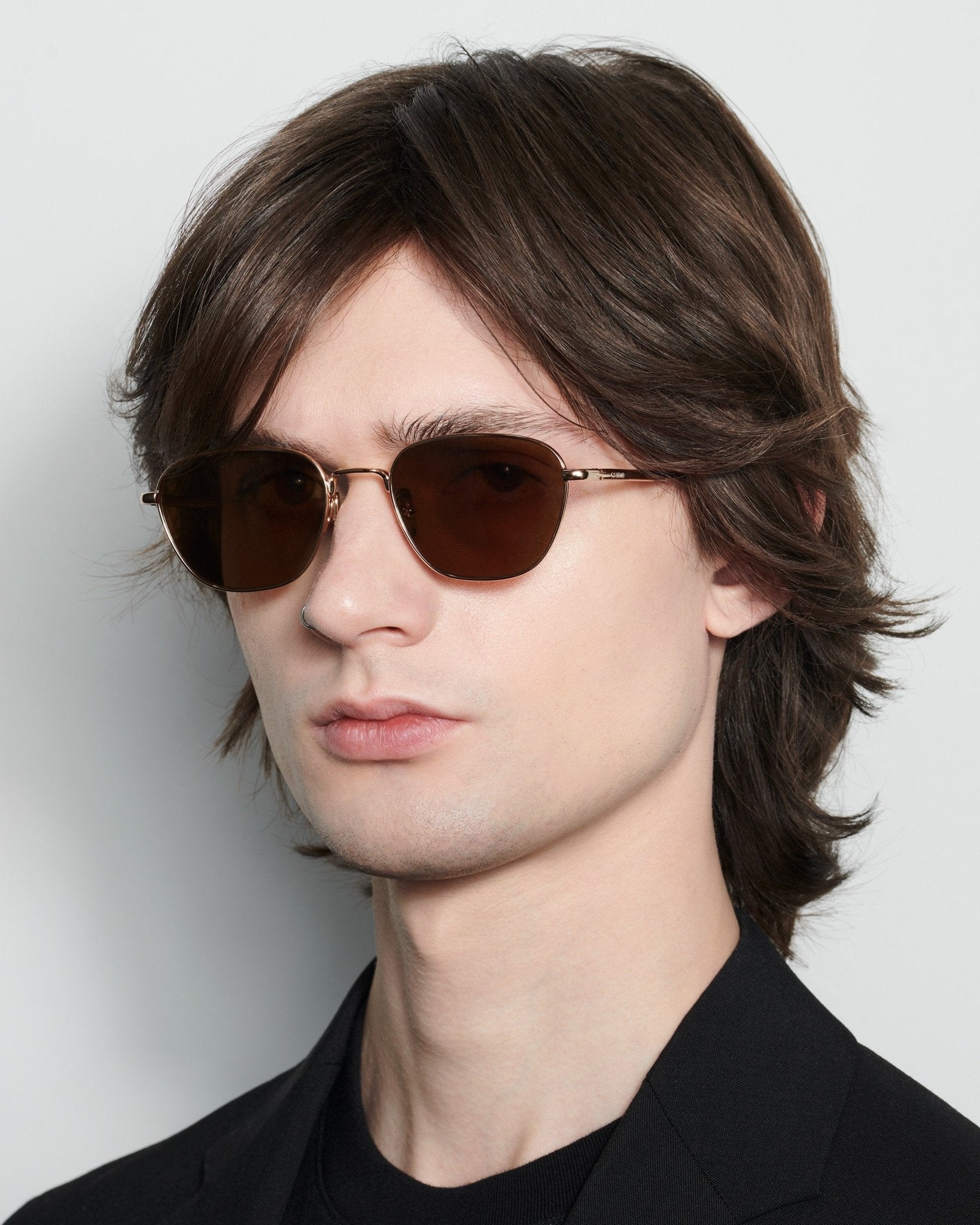 Polygon / Soft Gold & Brown Lens - Shade Files