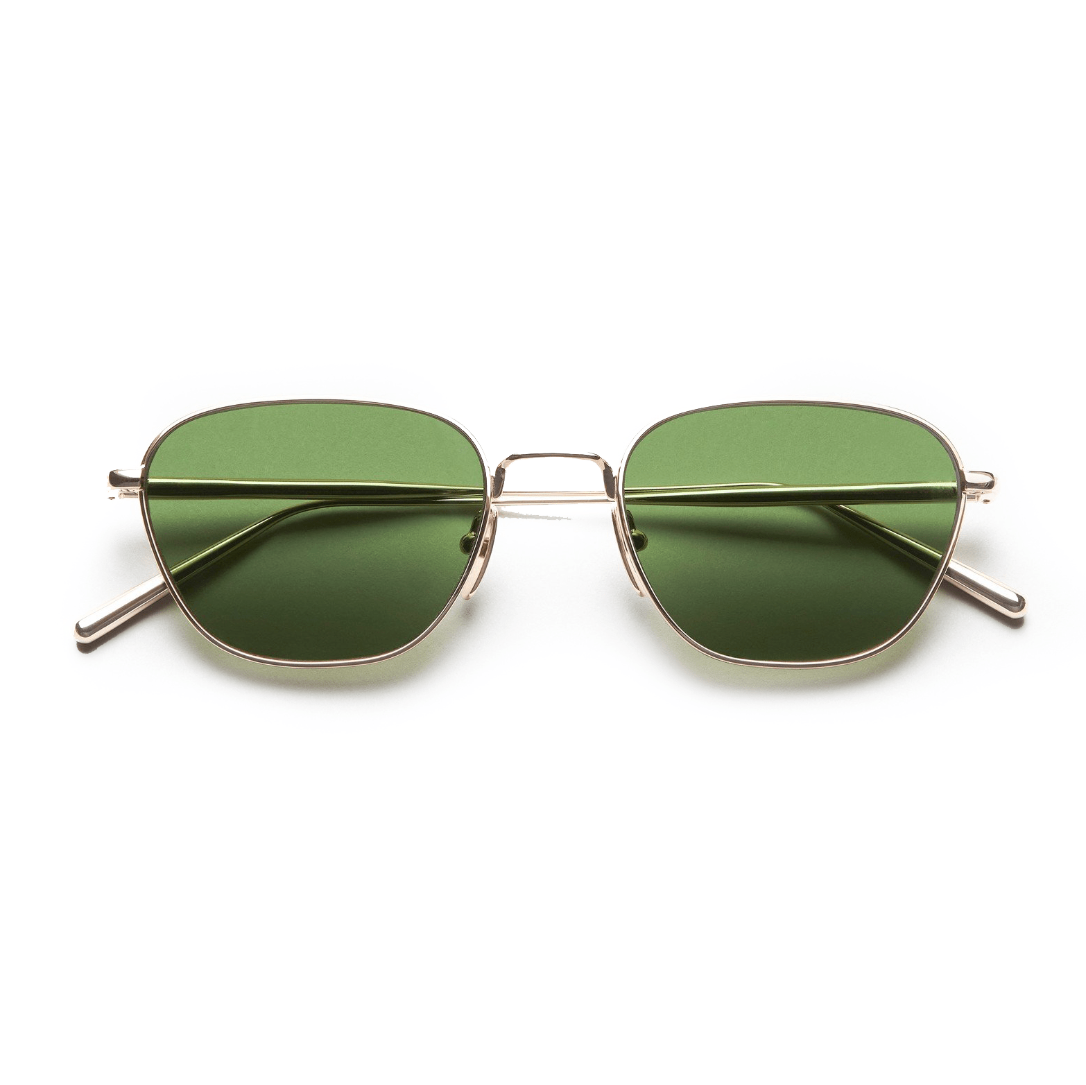 Polygon / Soft Gold & Graphite Green Lens - Shade Files