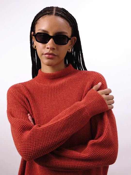 Psyche / Olive Green Acetate & Sky Blue Lens - Shade Files