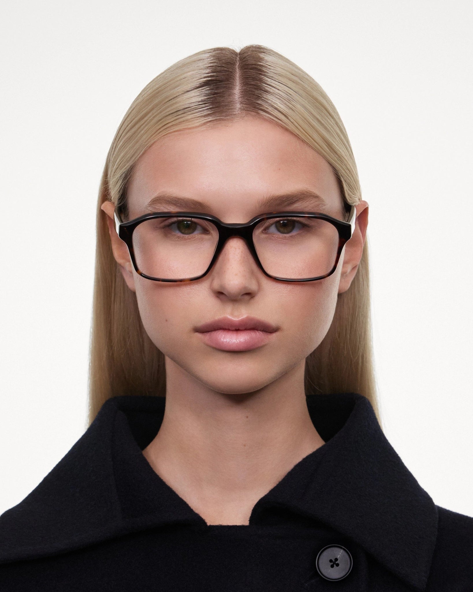 Quill Optical / Tortoise Acetate & Clear Lens - Shade Files
