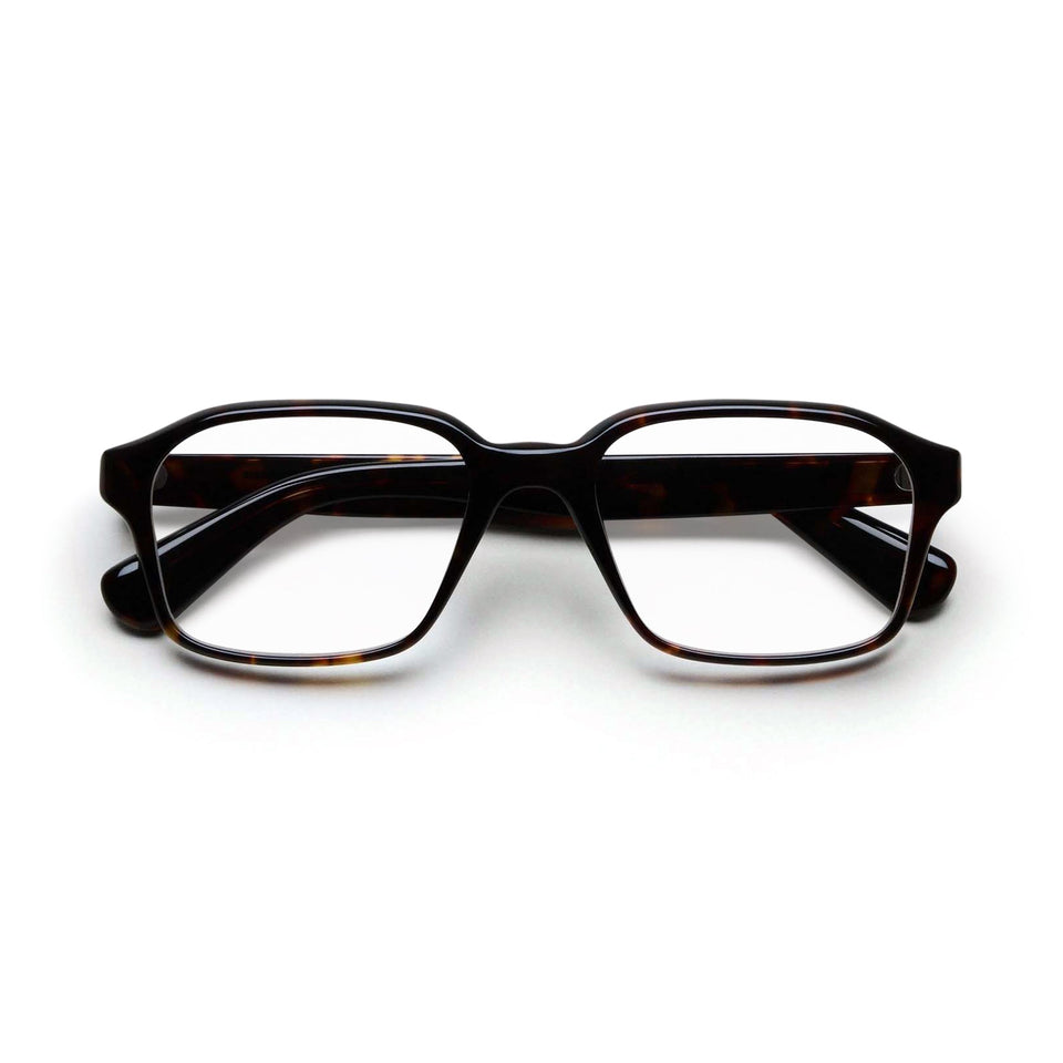 Quill Optical / Tortoise Acetate & Clear Lens