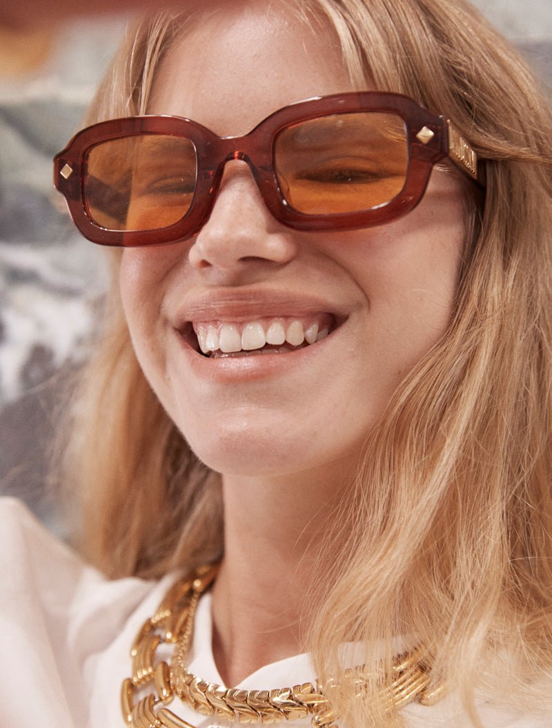 Raphael / Burgundy & Dark Yellow Lens - Shade Files