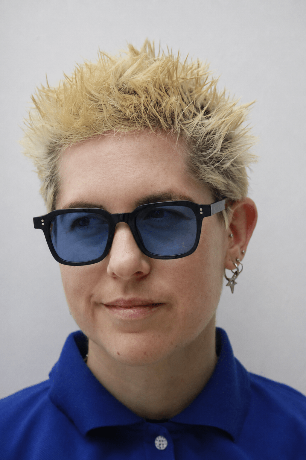 Rhys / Black Acetate & Polarised Sky Blue Lens - Shade Files