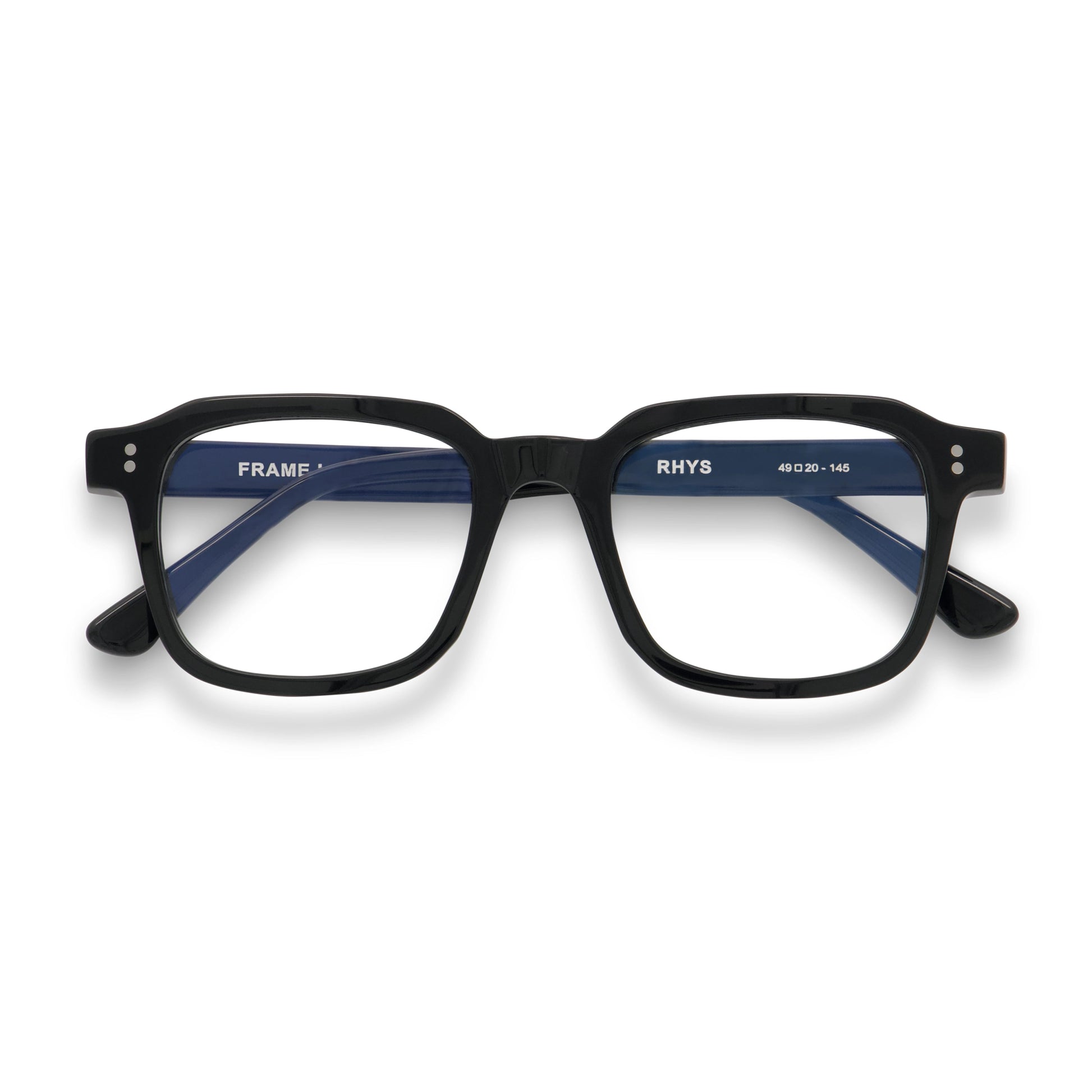 Rhys Optical / Black Acetate & Prescription Lens - Shade Files