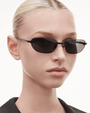 Rimless Oval / Black Titanium & Black Lens - Shade Files