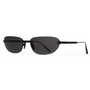 Rimless Oval / Black Titanium & Black Lens - Shade Files