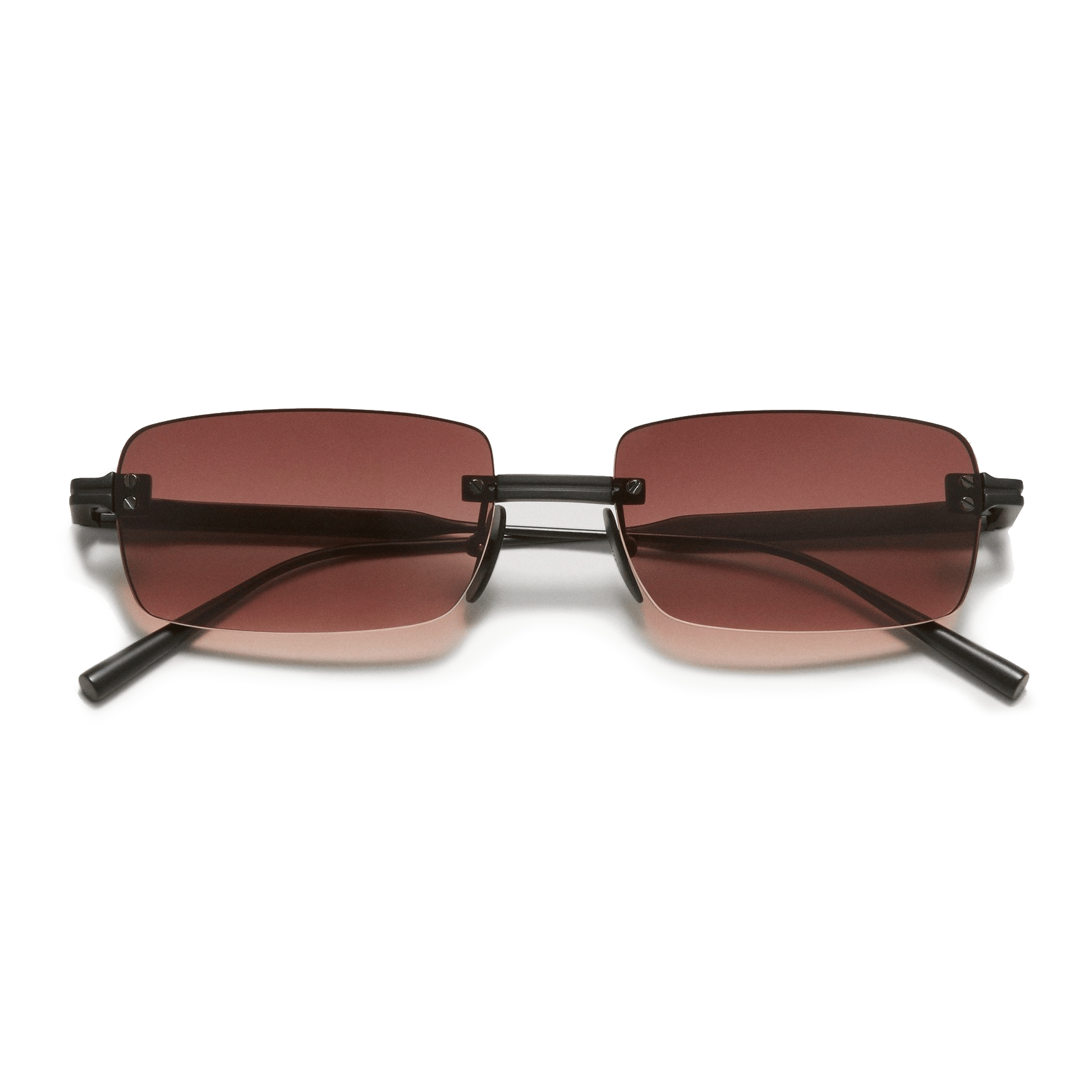 Rimless Parallel / Red & Gradient Red Lens - Shade Files