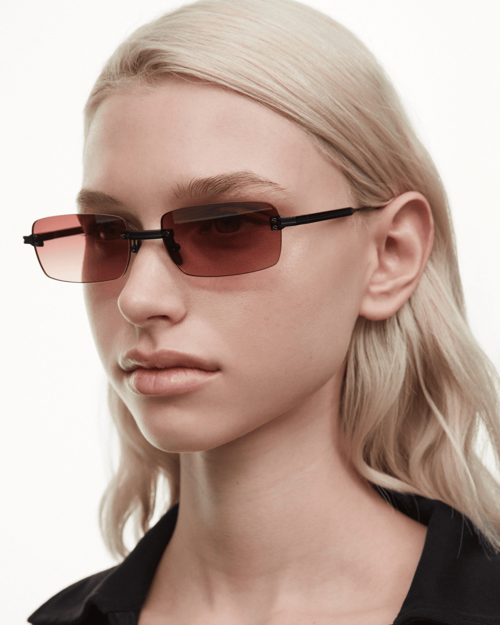 Rimless Parallel / Red & Gradient Red Lens - Shade Files