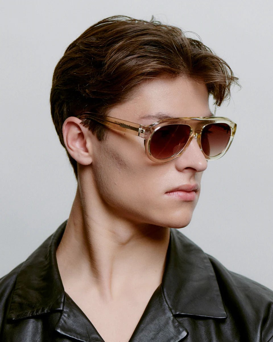 Rio / Ecru Transparent & Brown Lens - Shade Files
