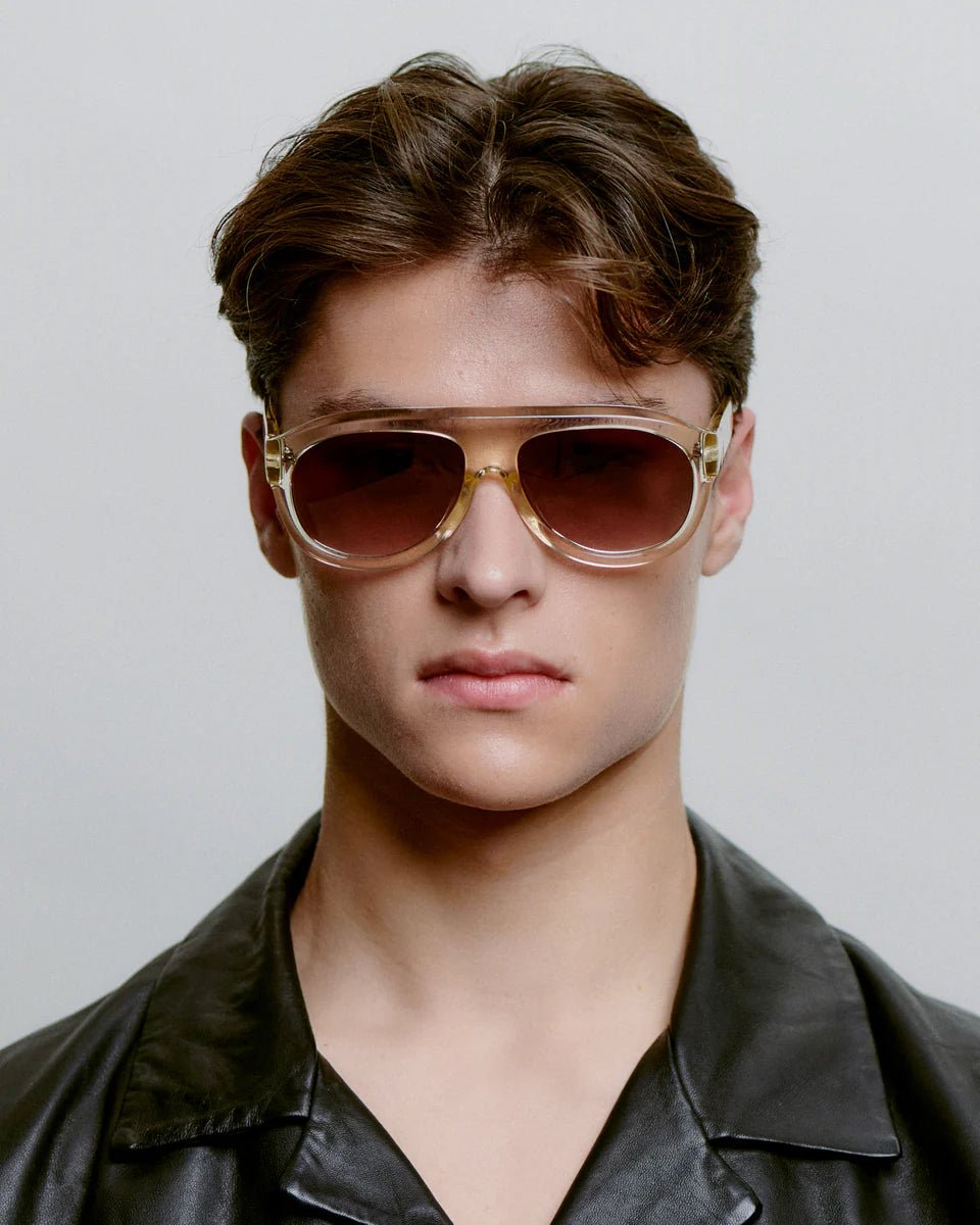 Rio / Ecru Transparent & Brown Lens - Shade Files