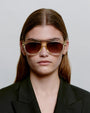Rio / Ecru Transparent & Brown Lens - Shade Files
