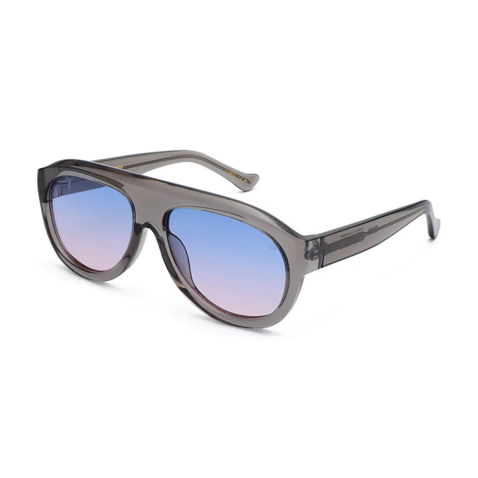 Rio / Grey Transparent & Blue Lens - Shade Files