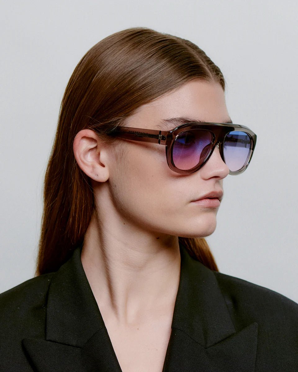 Rio / Grey Transparent & Blue Lens - Shade Files