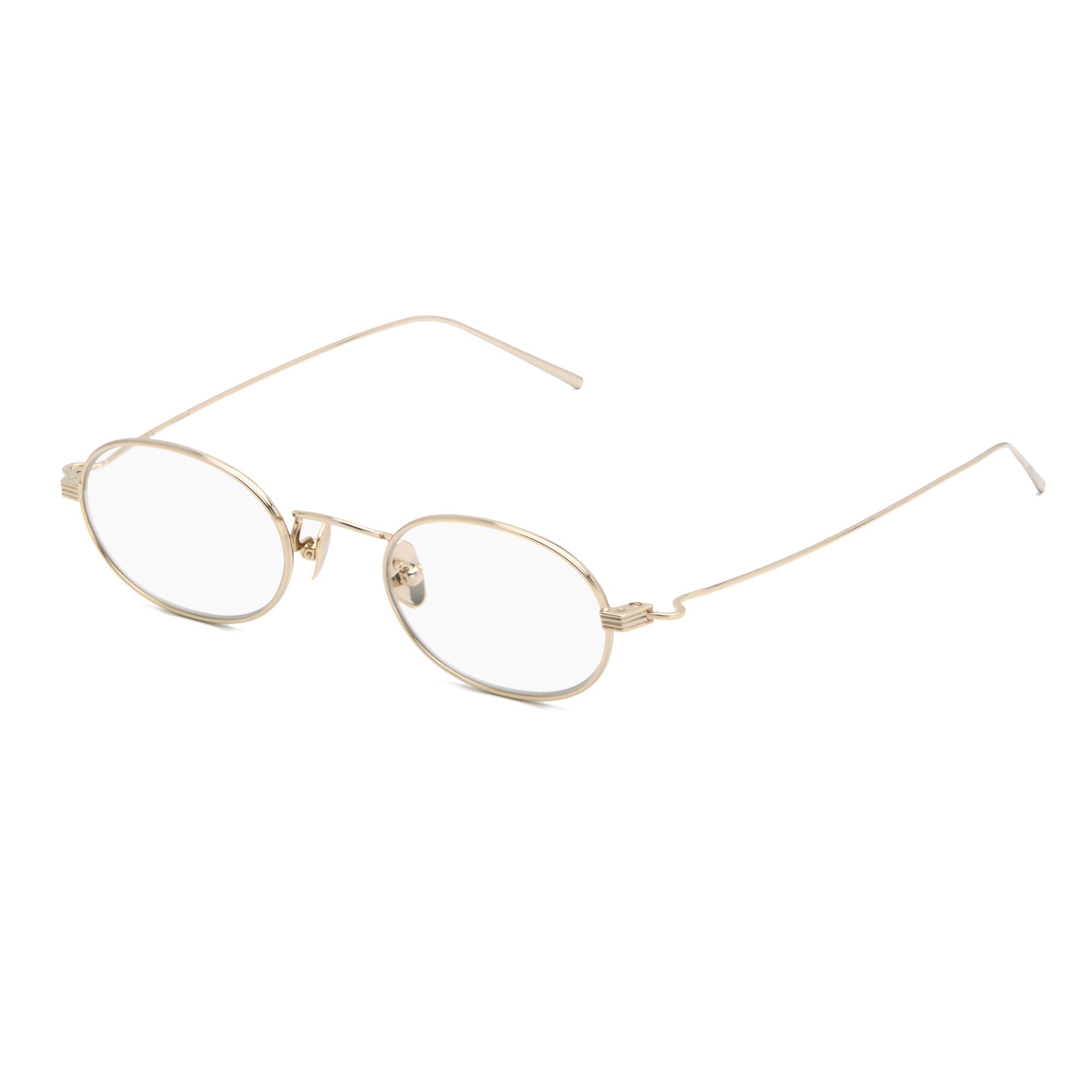 Rio Optical / Gold Titanium & Blue - Light Lens - Shade Files