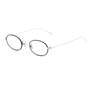 Rio Optical / Matte Black & Silver Titanium & Blue - Light Lens - Shade Files