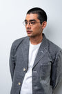 Rio Optical / Matte Black & Silver Titanium & Blue - Light Lens - Shade Files
