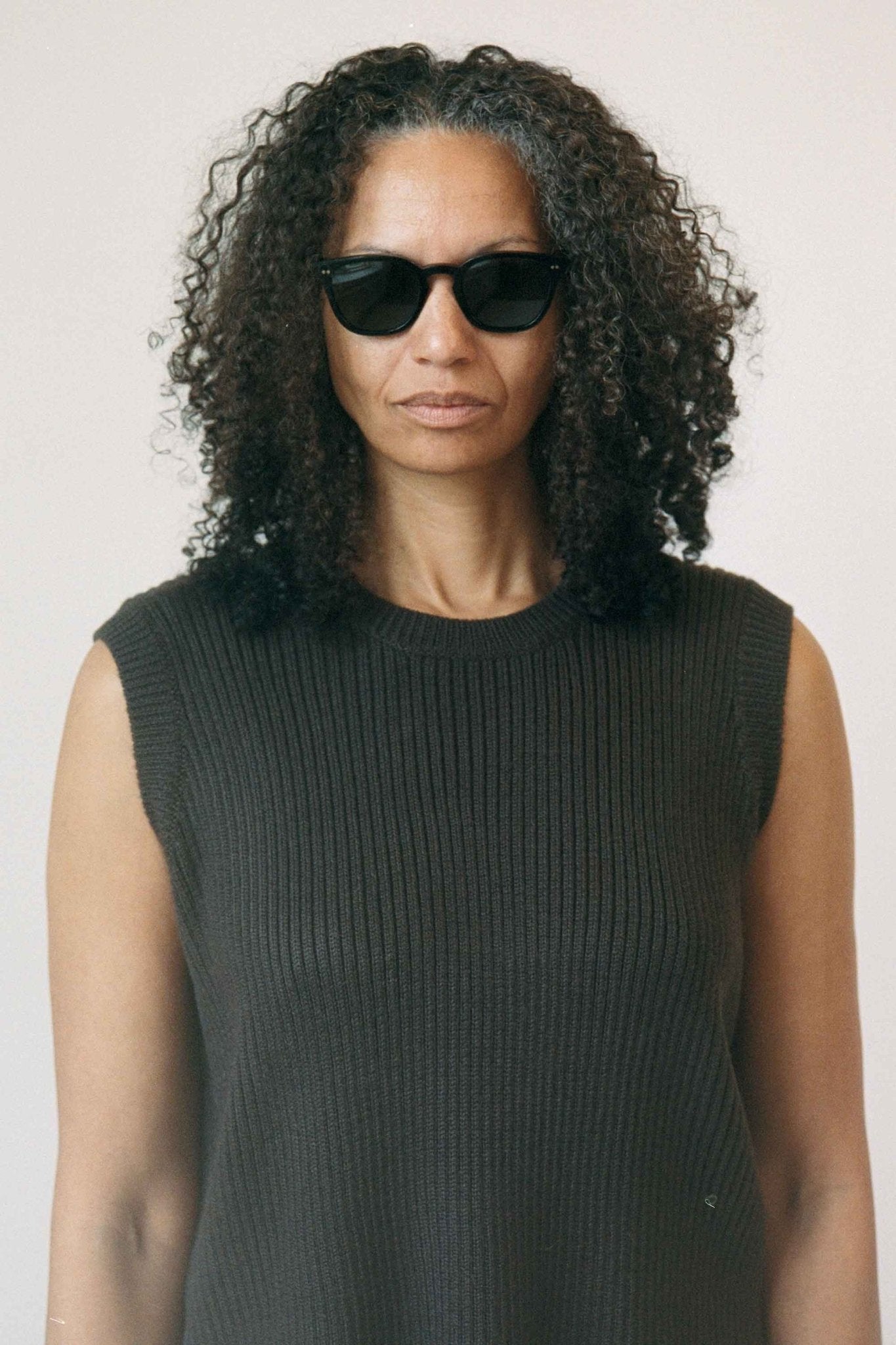 River / Black Acetate & Green Solid Lens - Shade Files