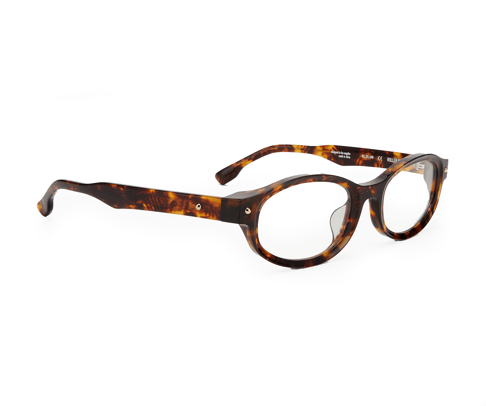 Roller Coaster Optical / Tortoise & Blue - Light Lens - Shade Files