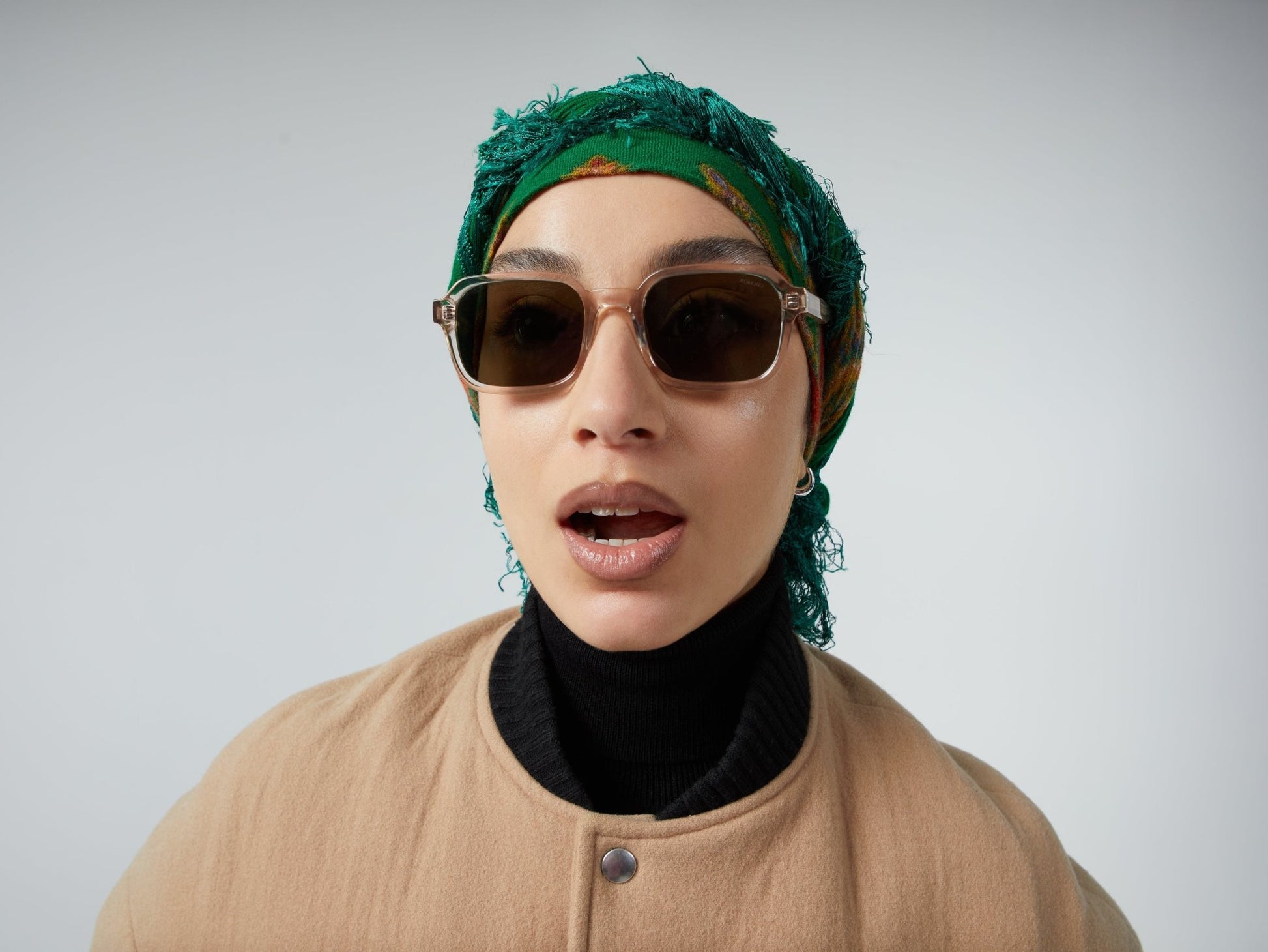 Romeo / Champagne & Graphite Green Lens - Shade Files