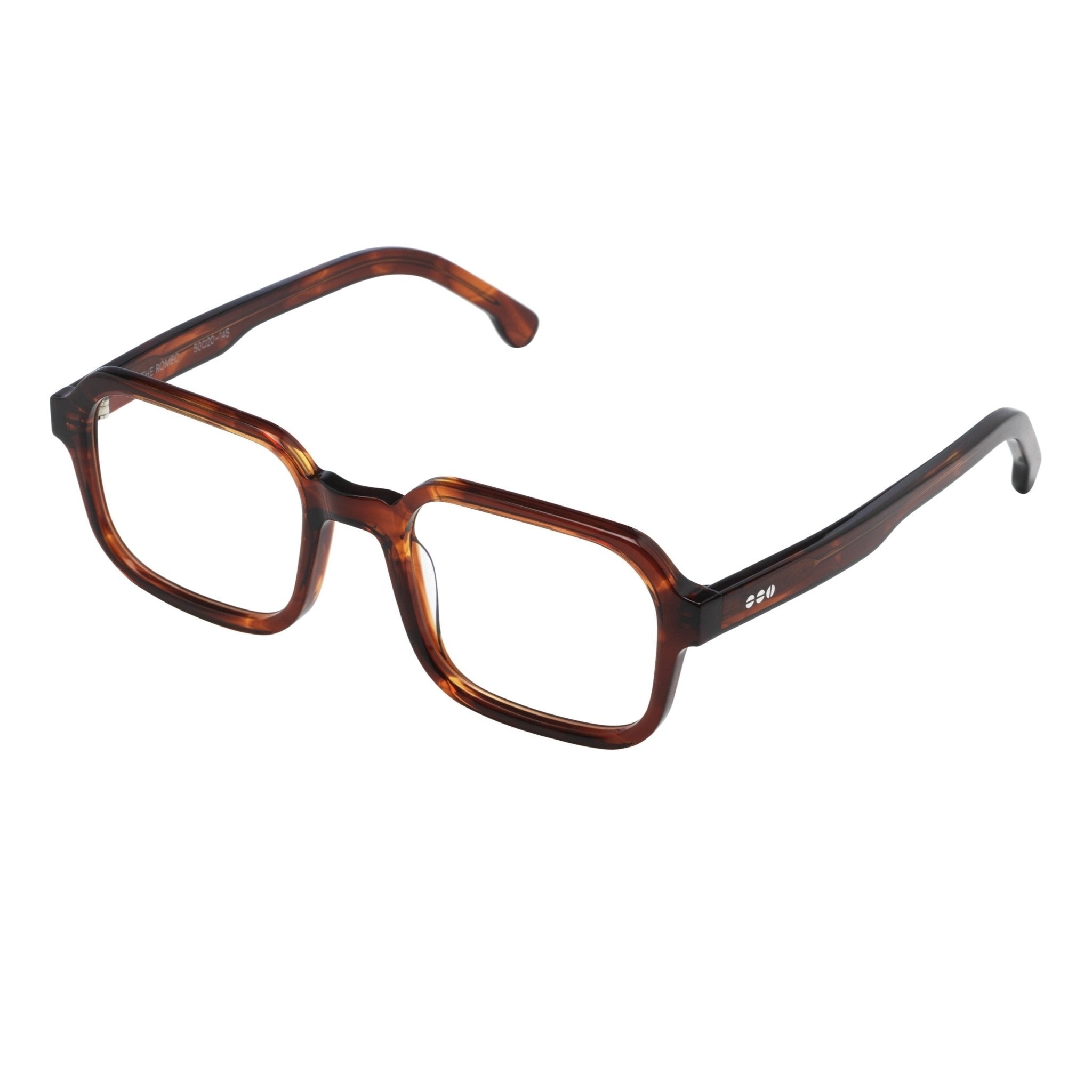 Romeo Optical / Bourbon Acetate & Blue - Light Lens - Shade Files