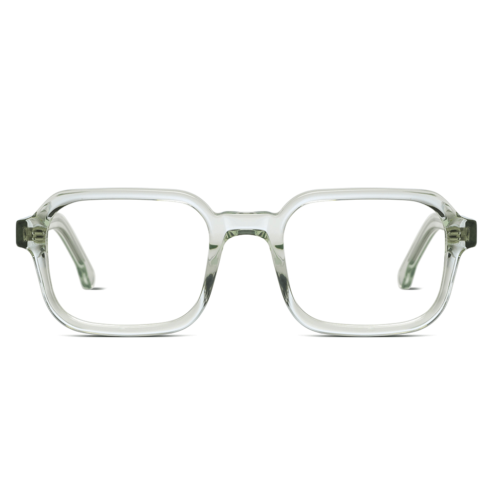 Romeo Optical / Jade Acetate & Blue - Light Lens - Shade Files