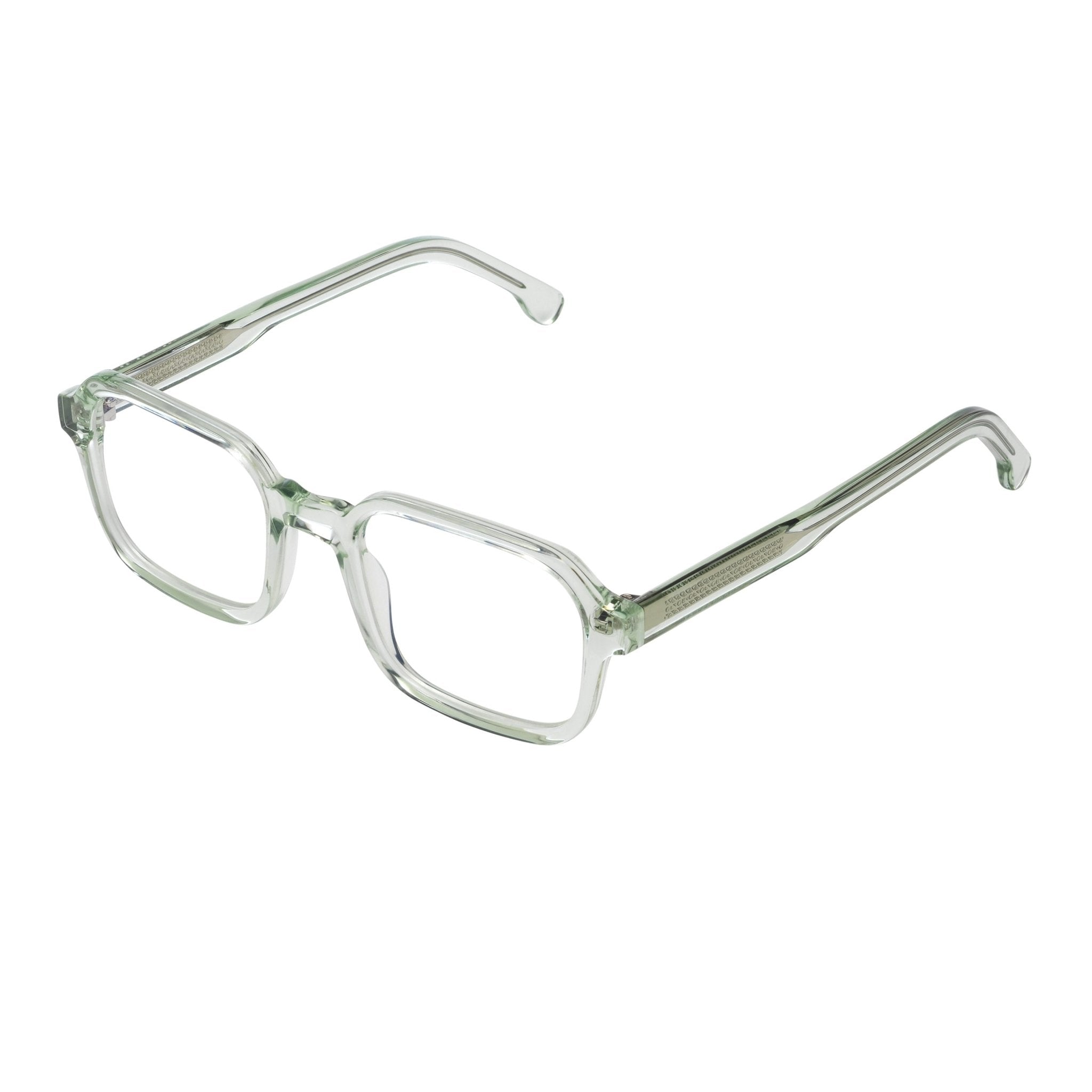Romeo Optical / Jade Acetate & Blue - Light Lens - Shade Files