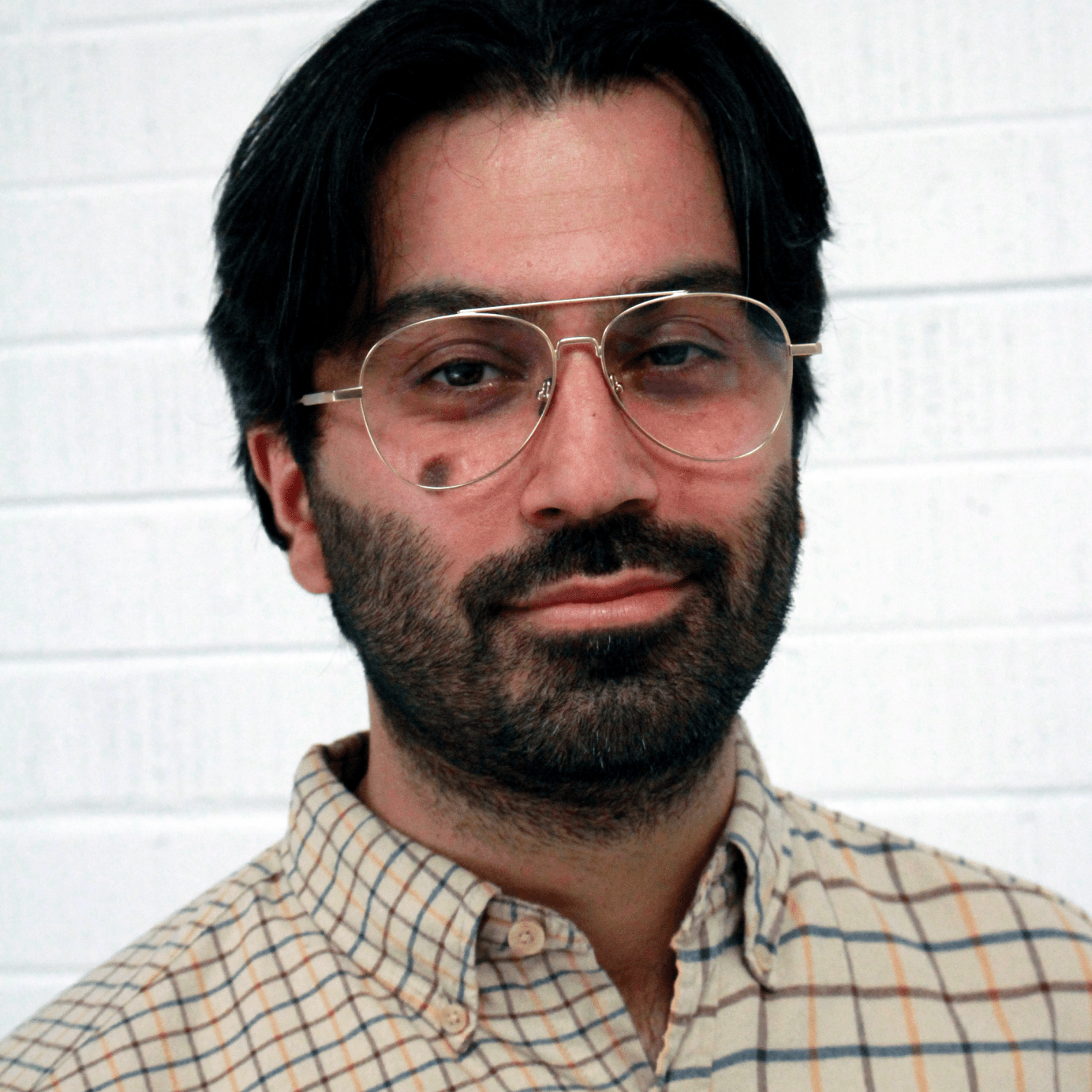 Ron Optical / Brushed Gold Metal & Prescription Lens - Shade Files