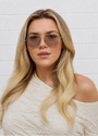 Ron / Silver Metal & Polarised Ice Blue Lens - Shade Files
