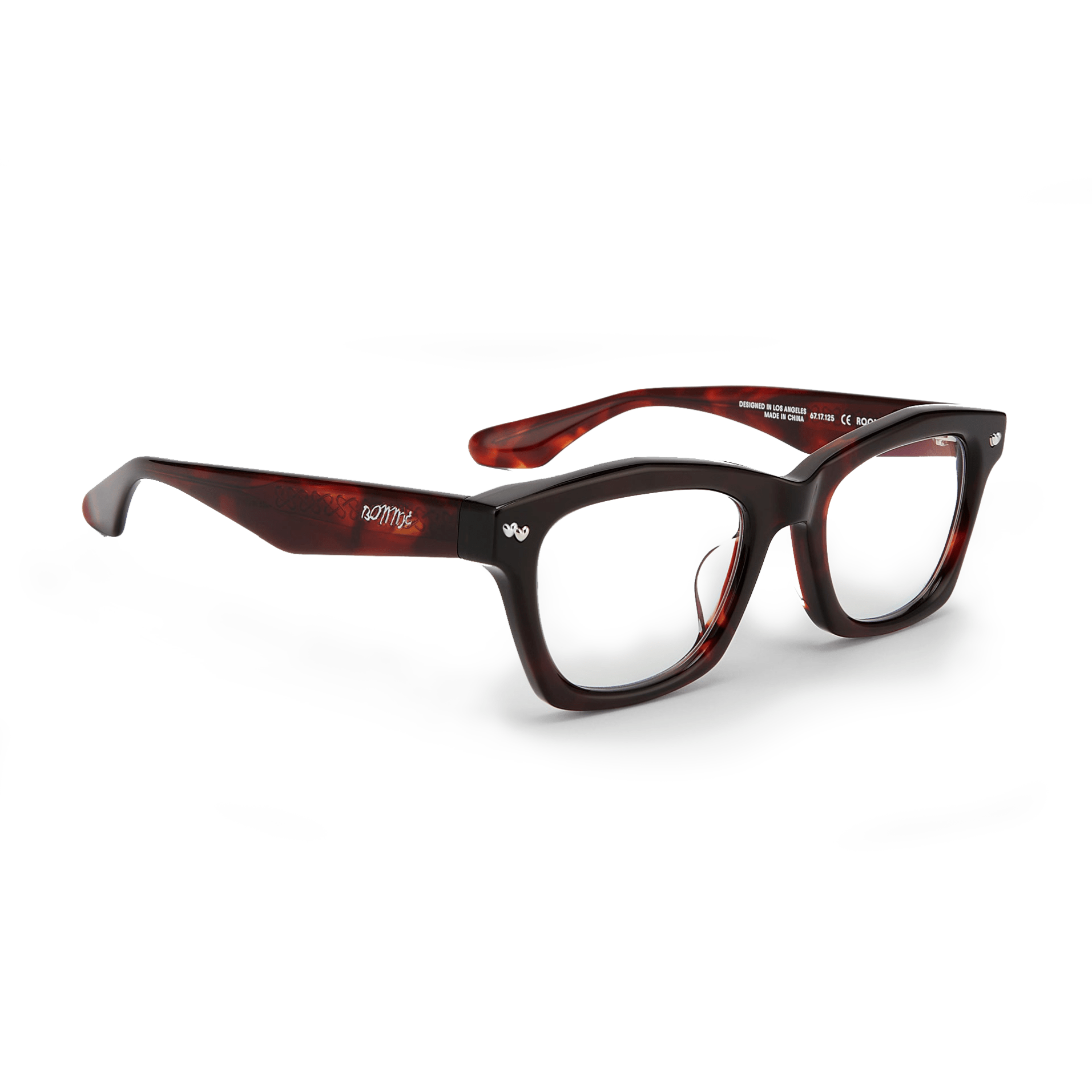 Room Service Optical / Red Tortoise & Blue - Light Lens - Shade Files