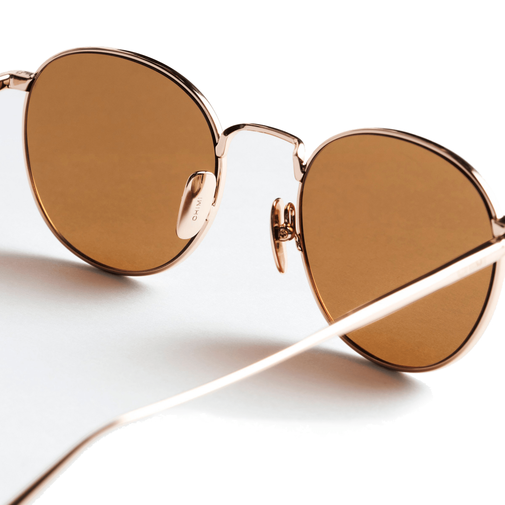 Round / Soft Gold & Brown Lens - Shade Files