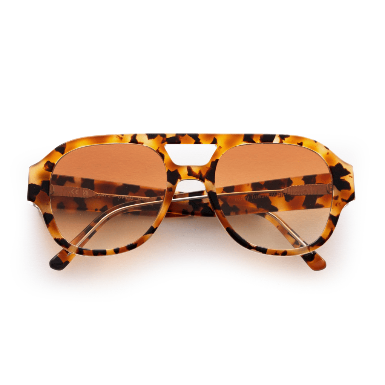 Ruby / Tort & Tan Gradient Lens - Shade Files