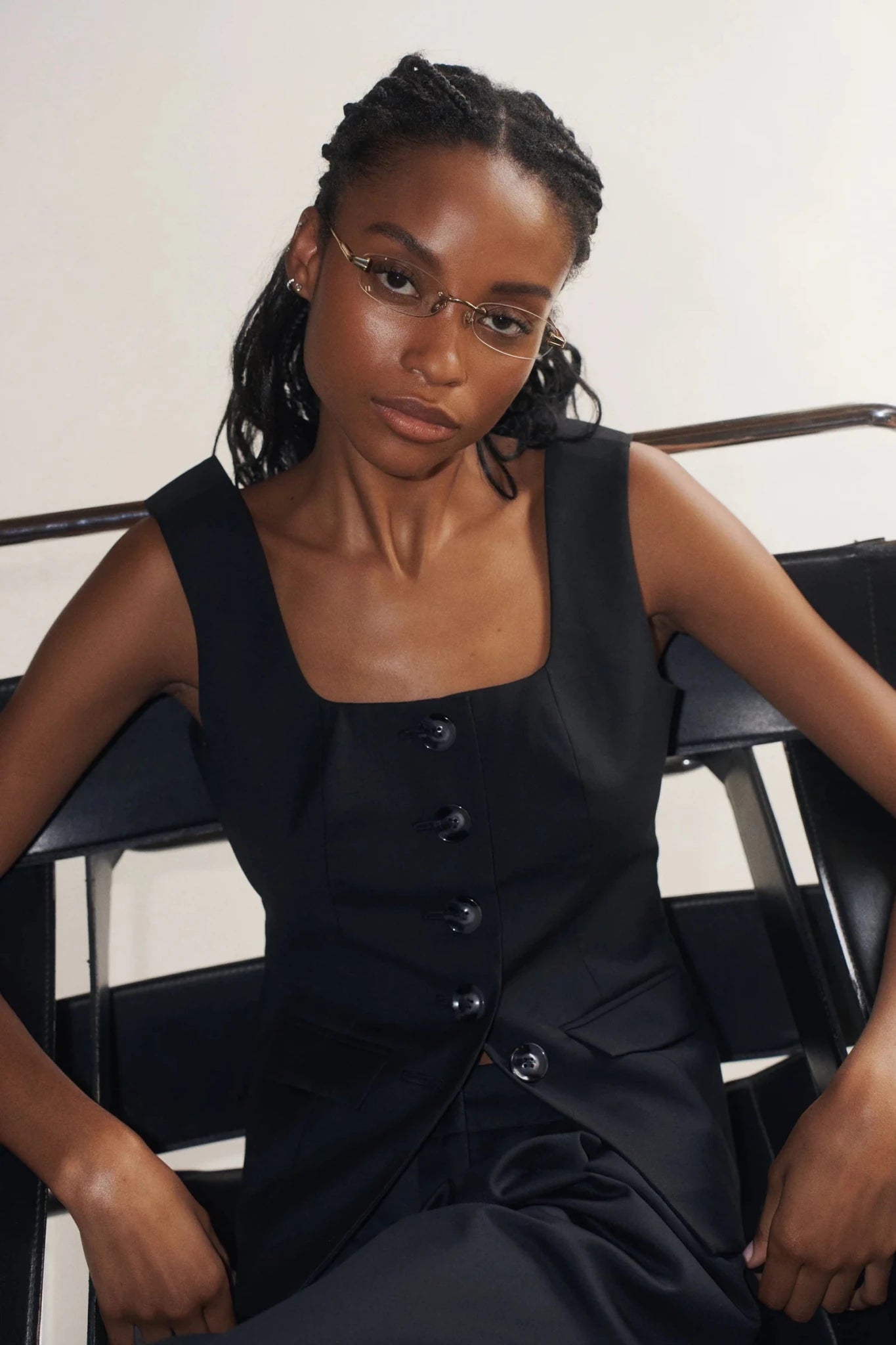 Rue / Gold Titanium & Blue - Light Lens - Shade Files