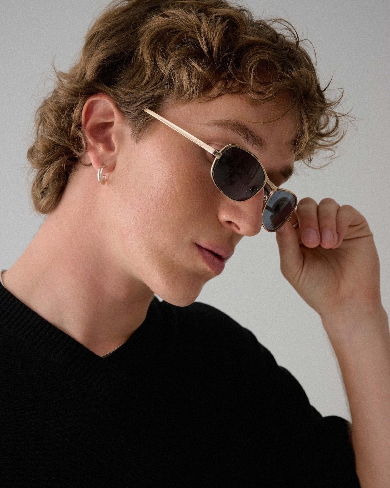 Rush / Polished Gold & Ink Lens - Shade Files