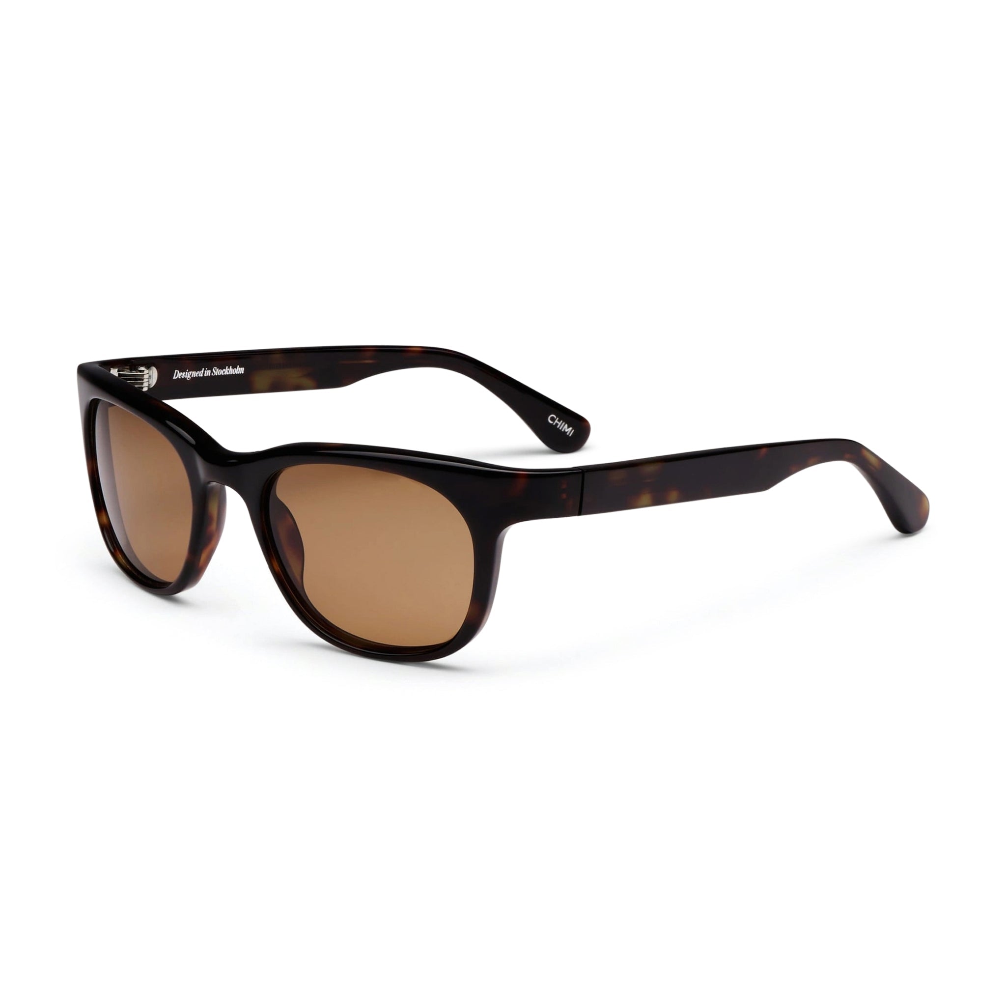 Chimi | Savy | Dusty Tortoise & Brown Lens Sunglasses | Shade Files