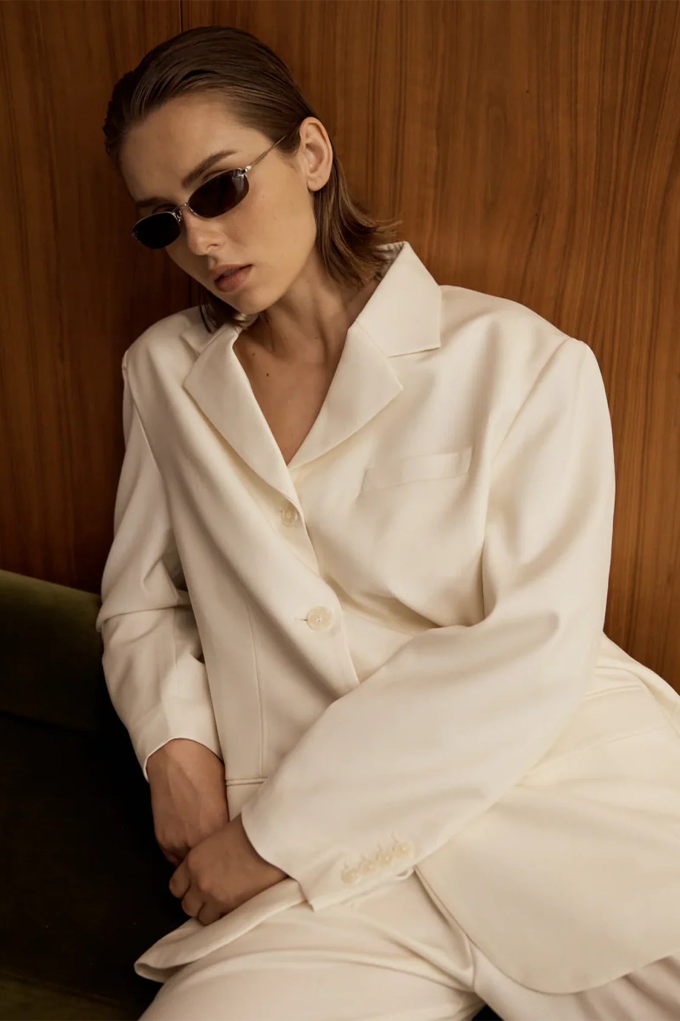 Selk / Silver Metal & Brown Lens - Shade Files