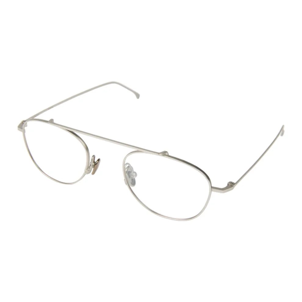 Sheldon Optical / Matte Silver Metal & Blue - Light Lens - Shade Files