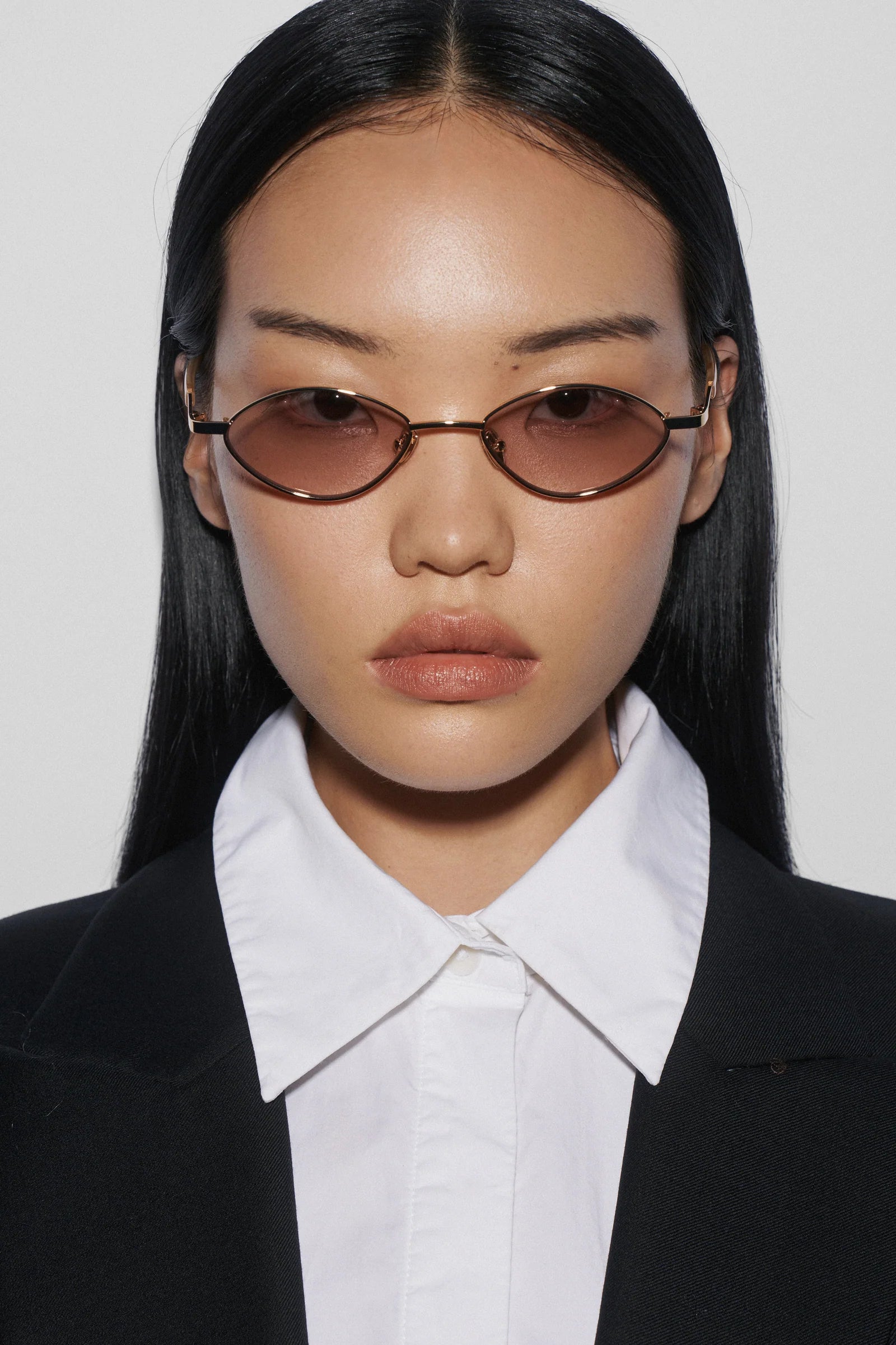 Alaia / Gold & Gradient Brown Lens