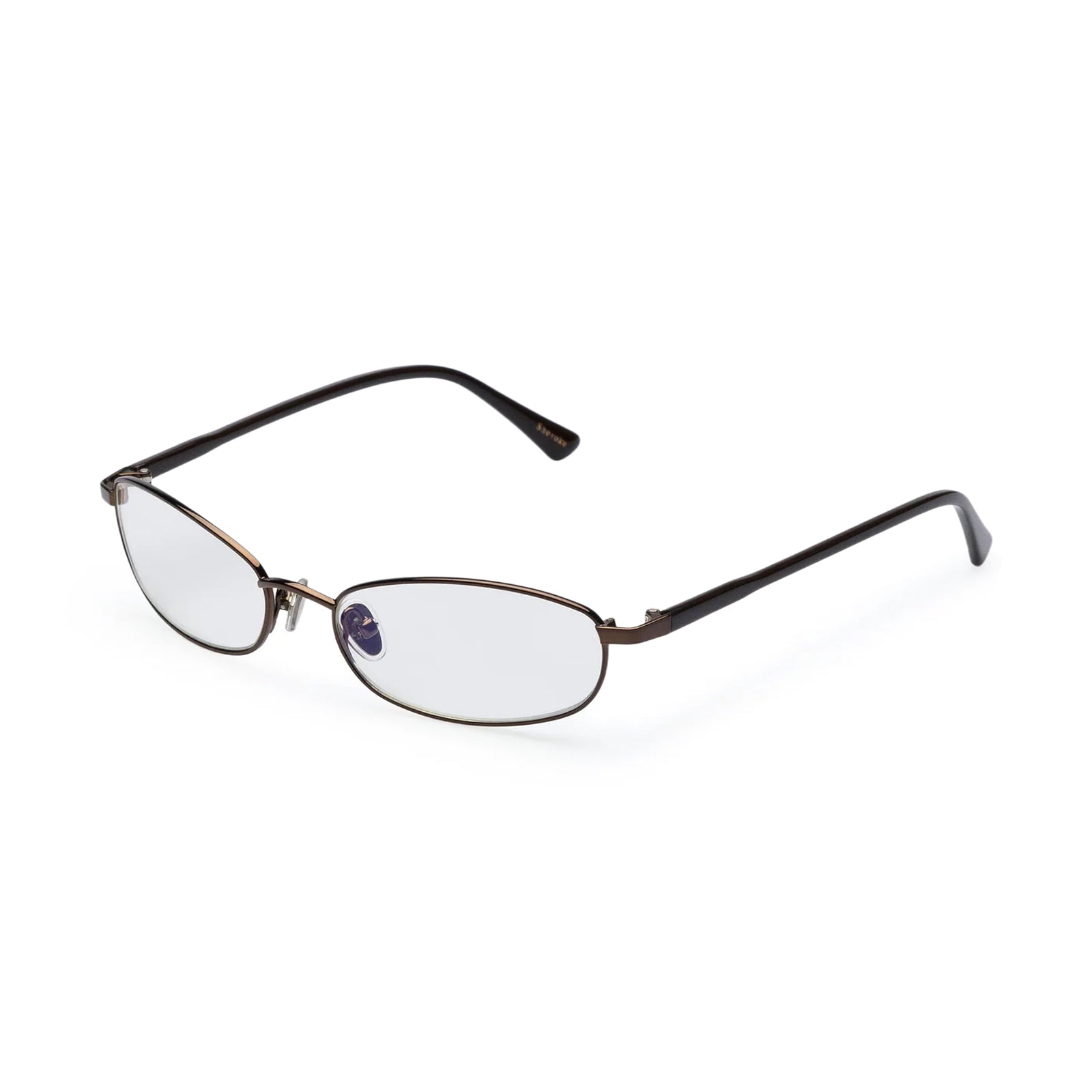 Sumi / Brown Metal & Blue-Light Lens