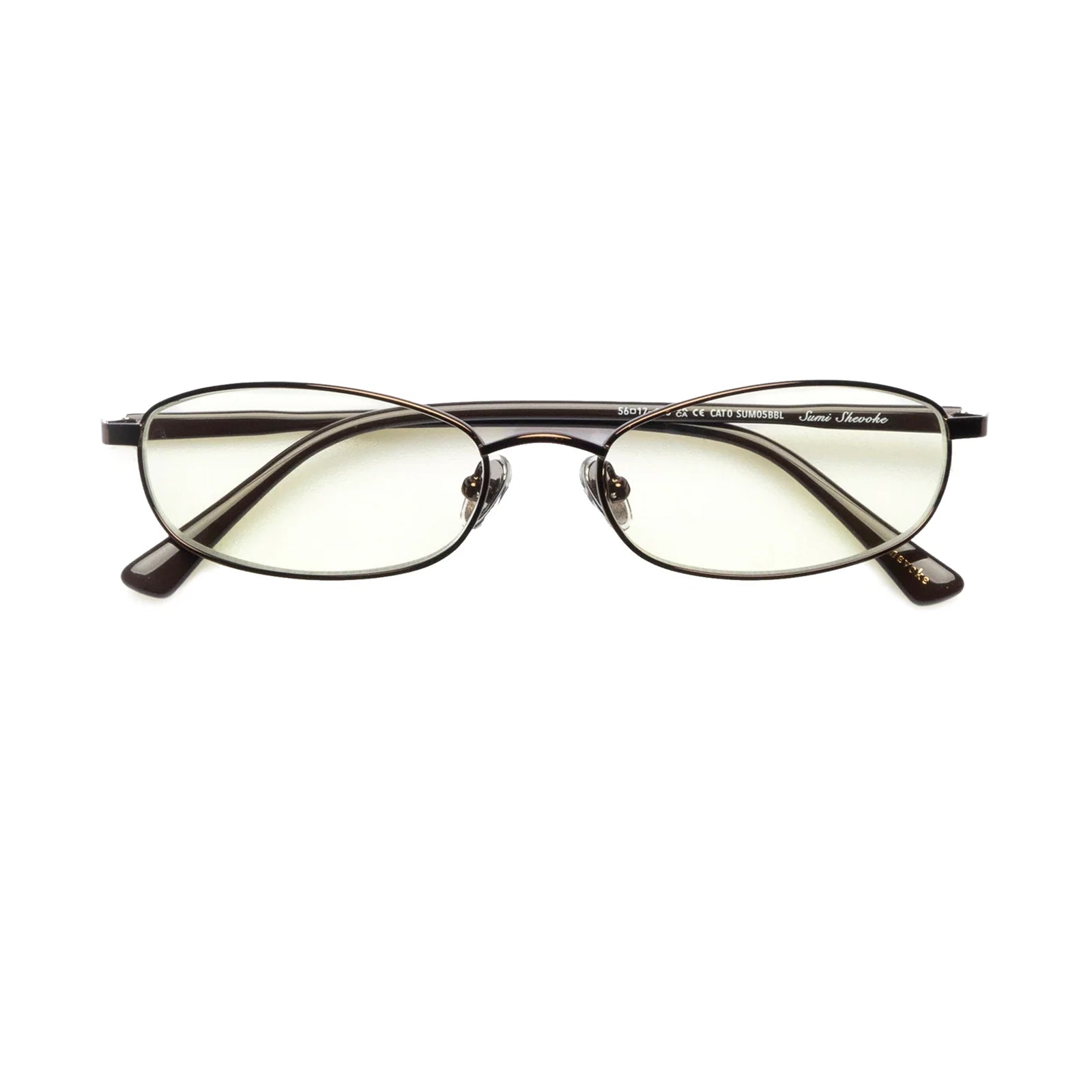 Sumi / Brown Metal & Blue-Light Lens