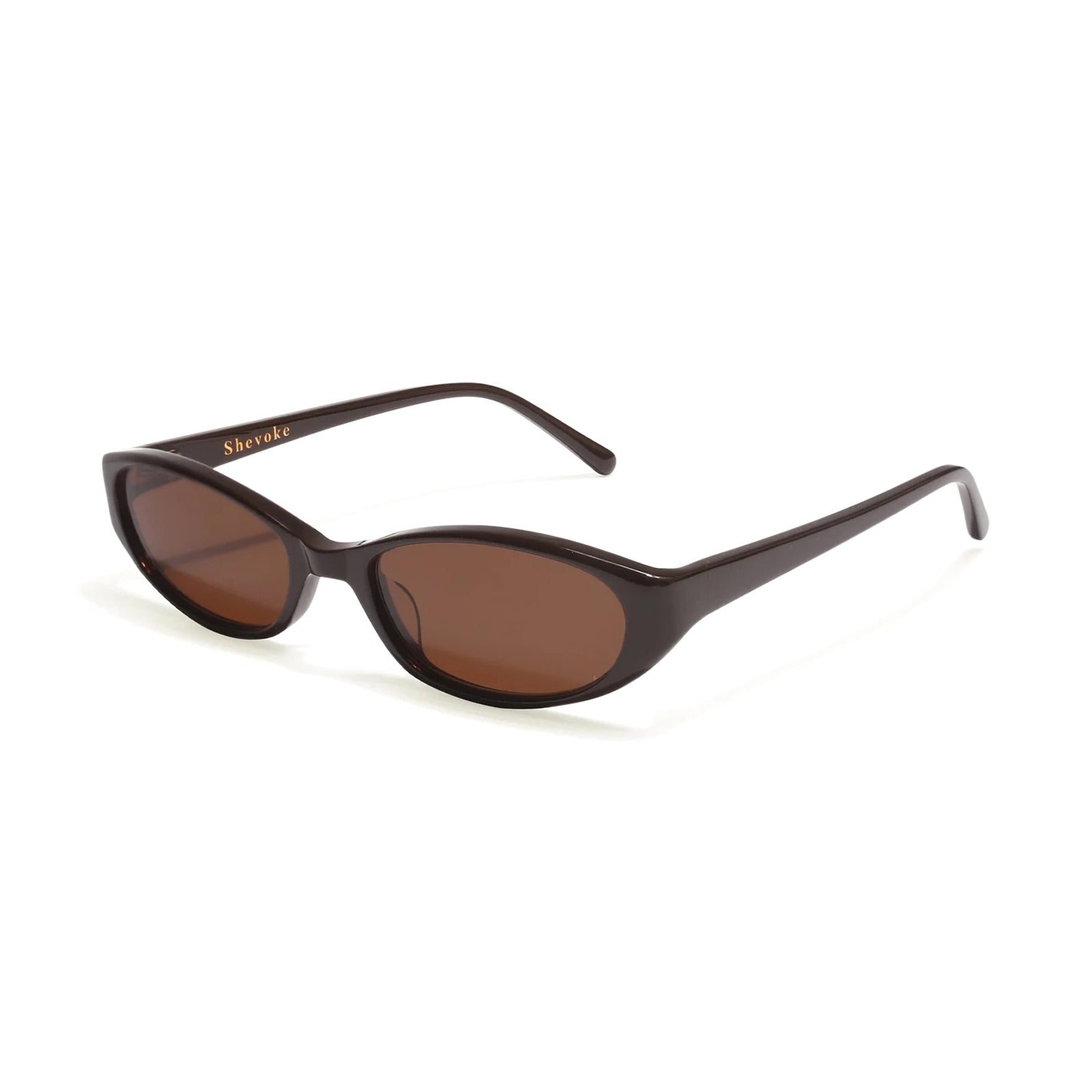 Shevoke | Silon | Brown & Brown Lens Sunglasses | Shade Files