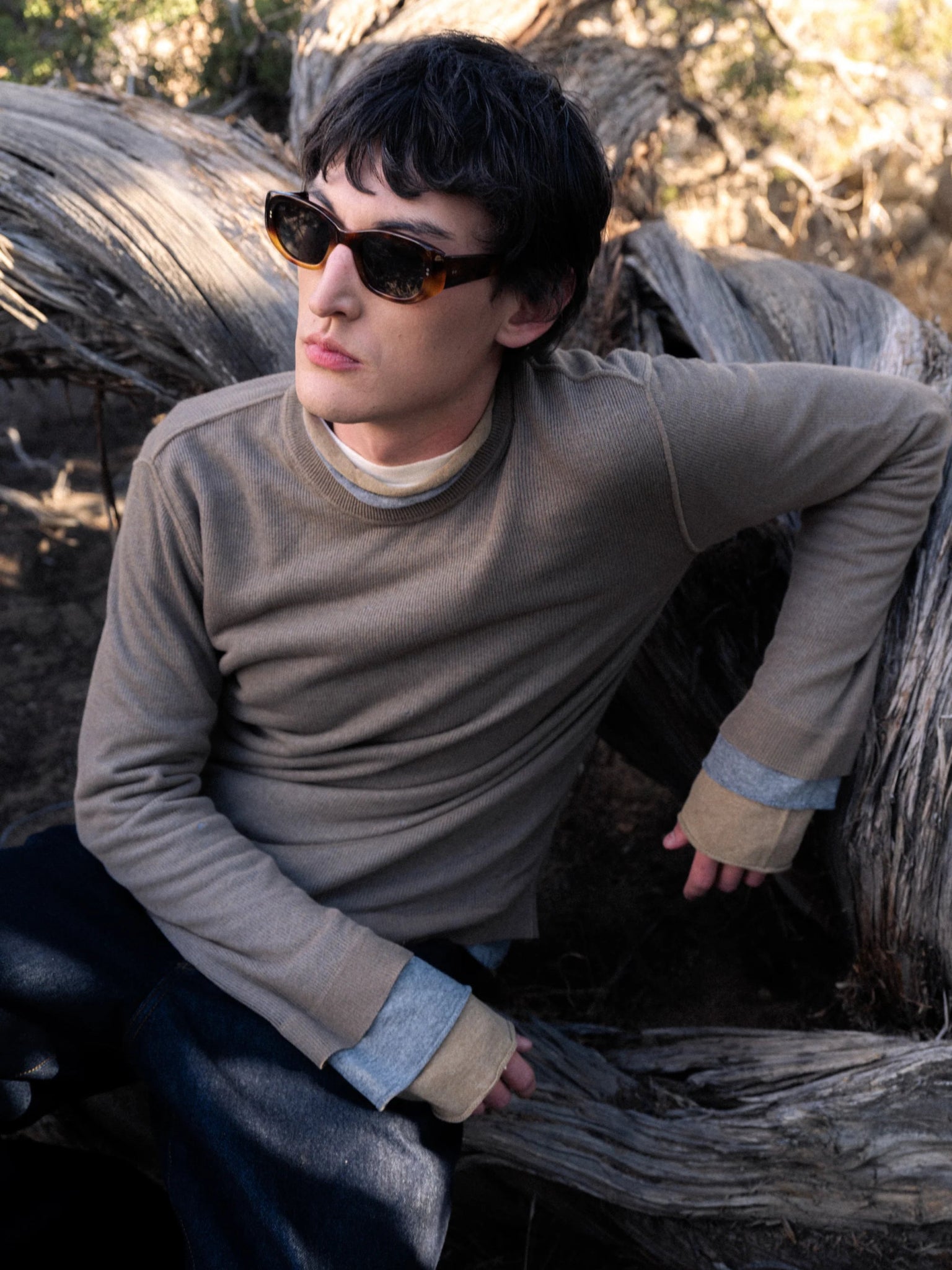 Silvia / Tortoise Acetate & Black Lens - Shade Files