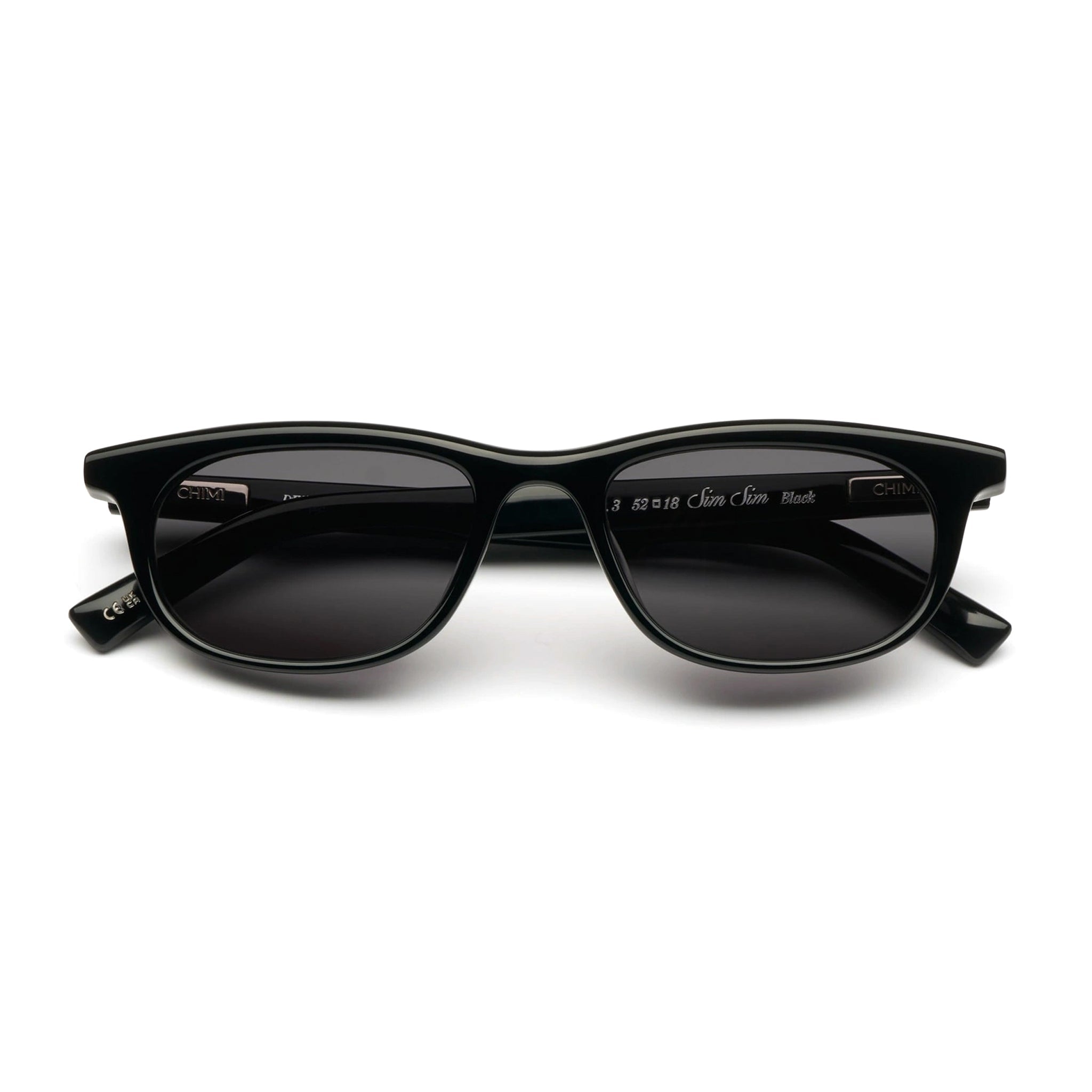 Chimi | Sim Sim | Black & Black Lens Sunglasses | Shade Files