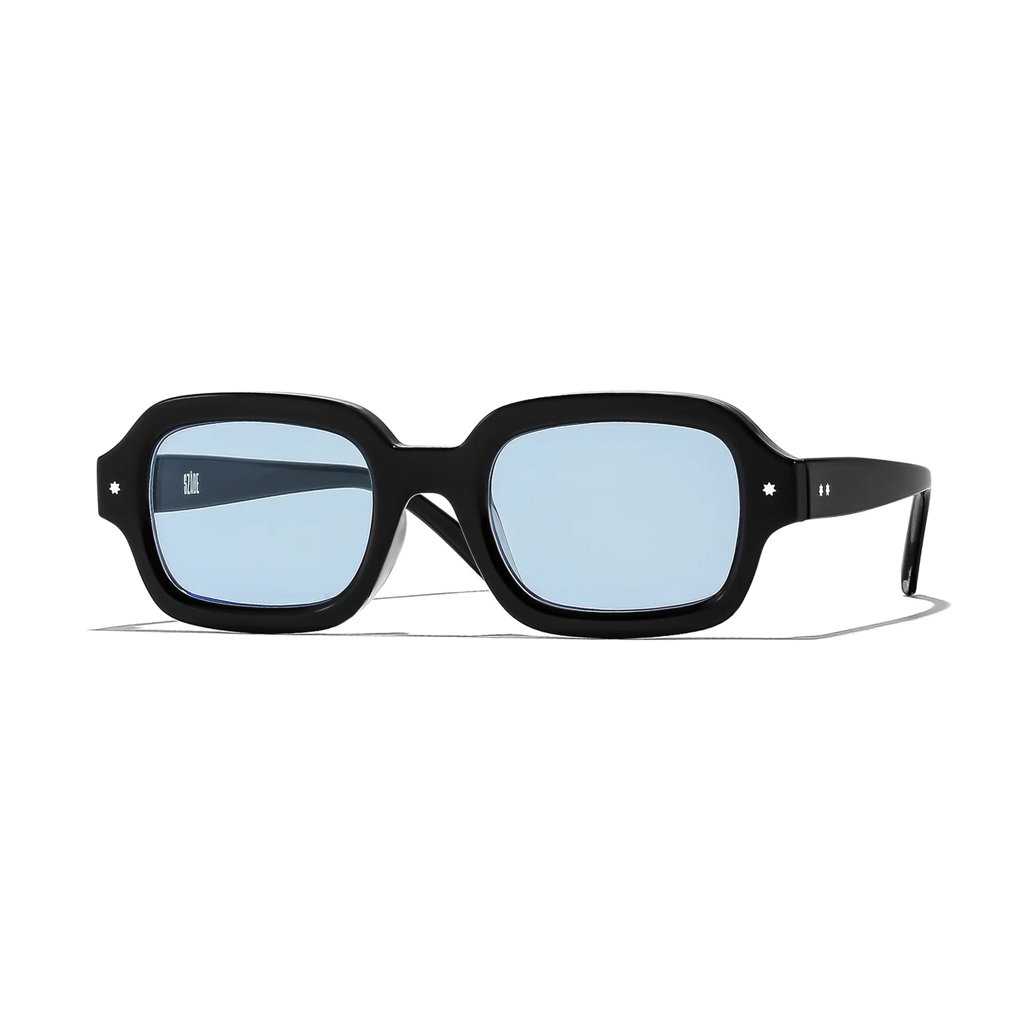 Szade | Slade | Elysium Double Black & Aqua Lens Sunglasses