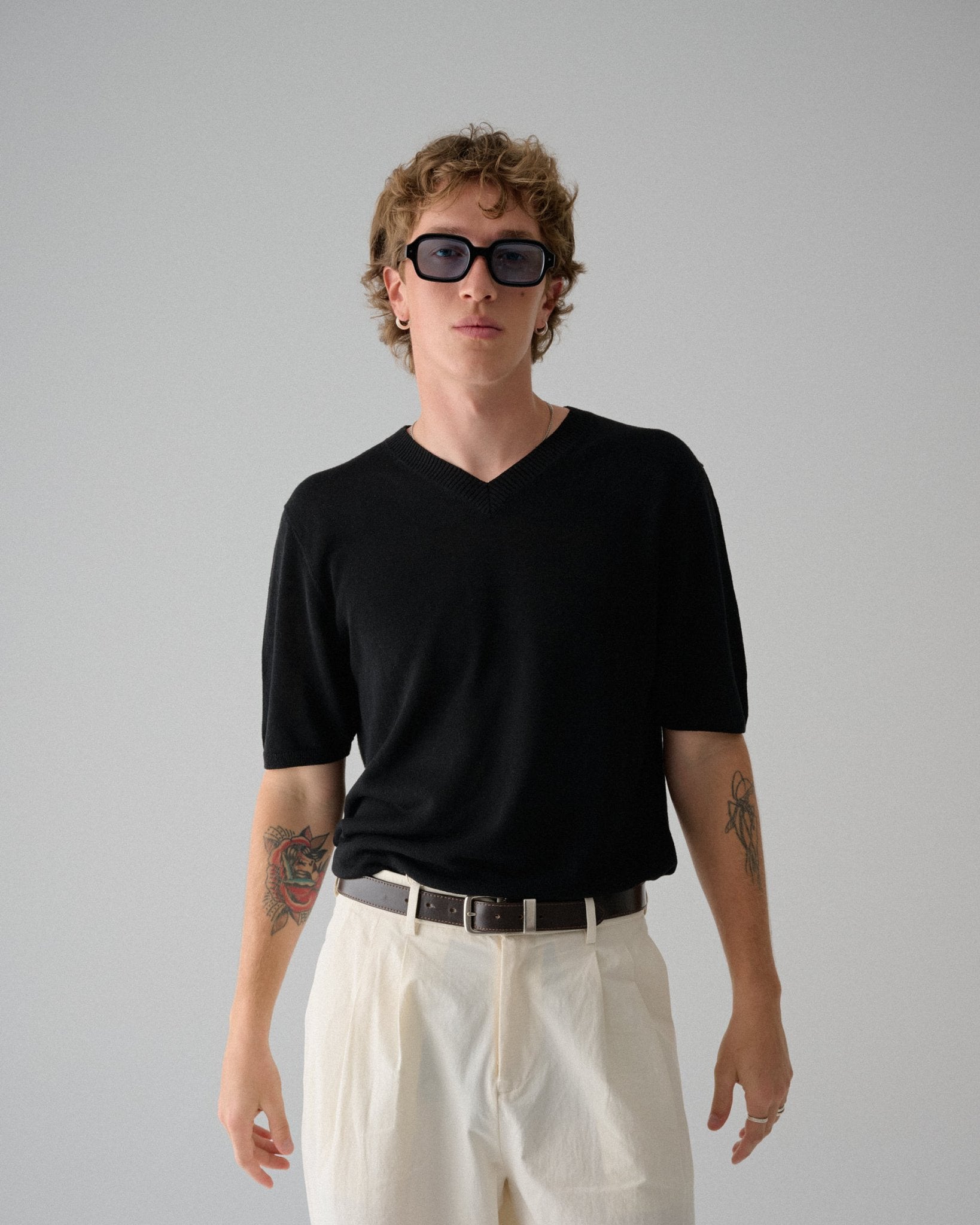 小物 SZADE Slade Elysium Double Black / Aqua Szade | Slade | Elysium Double Black & Aqua Lens Sunglasses