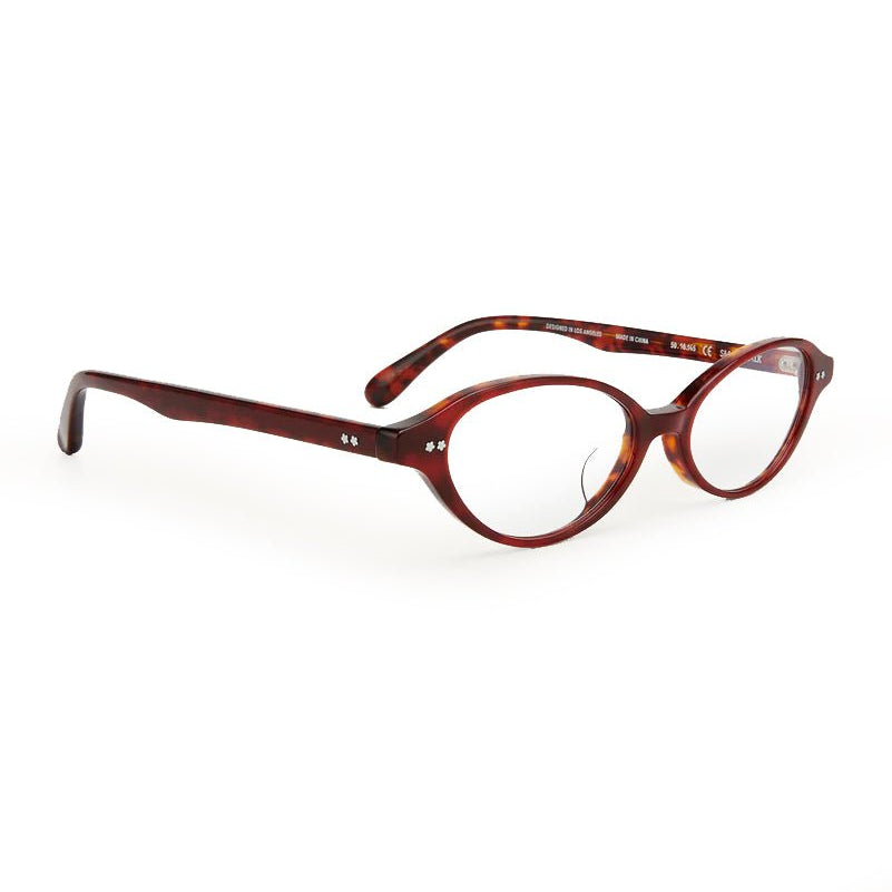 Small Talk Optical / Red Tortoise & Blue - Light Lens - Shade Files