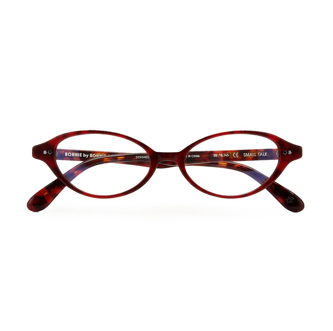 Small Talk Optical / Red Tortoise & Blue - Light Lens - Shade Files