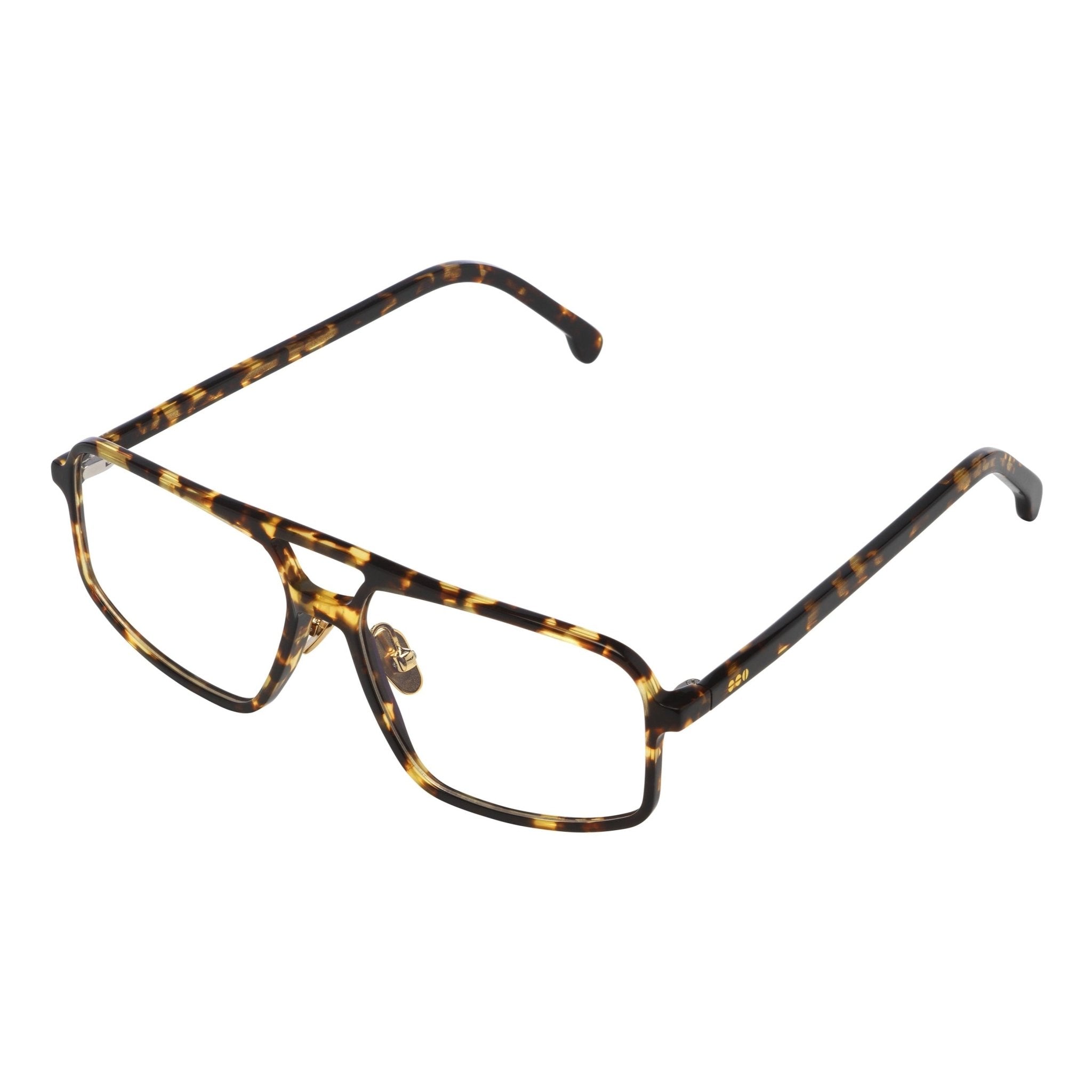 Stanley Optical / Tortoise Acetate & Blue - Light Lens - Shade Files