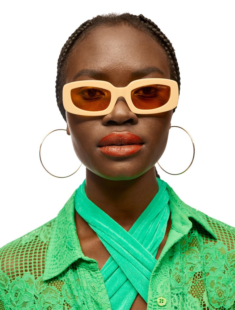 Stevie / Caramel & Dark Honey Yellow Lens - Shade Files