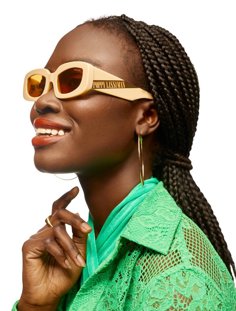 Stevie / Caramel & Dark Honey Yellow Lens - Shade Files