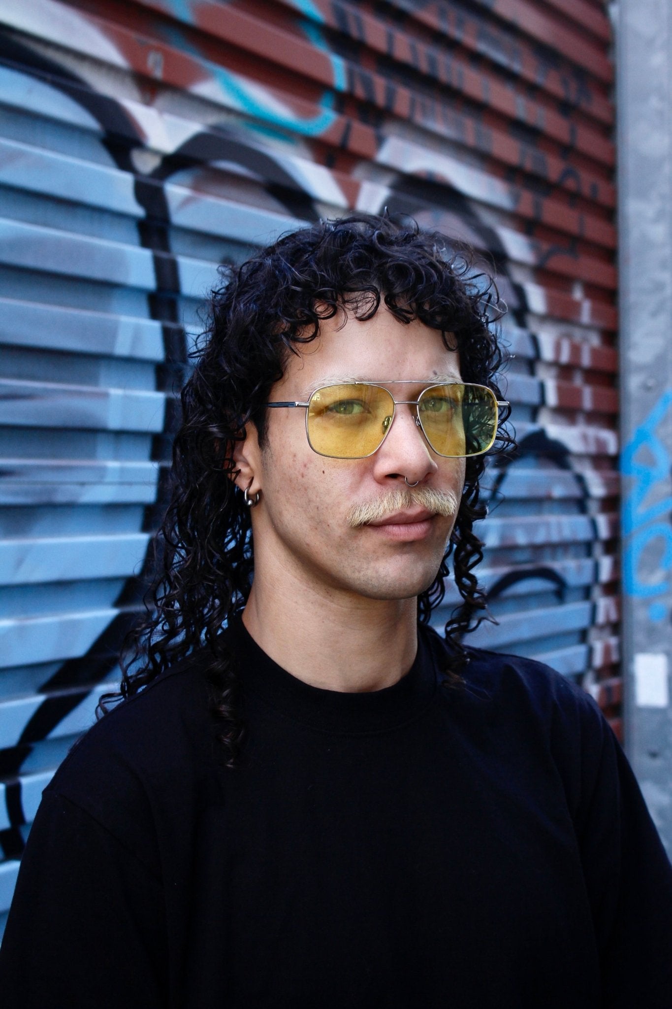 Stevie Optical / Silver Metal & Warm Gold Lens - Shade Files